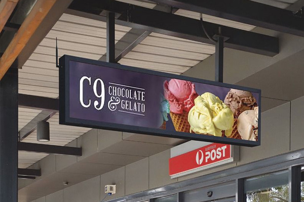 Under Awning LED Signs